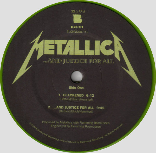 ...And Justice For All | Mint (M) Mint (M) - METAL *COLOR/WALMART*