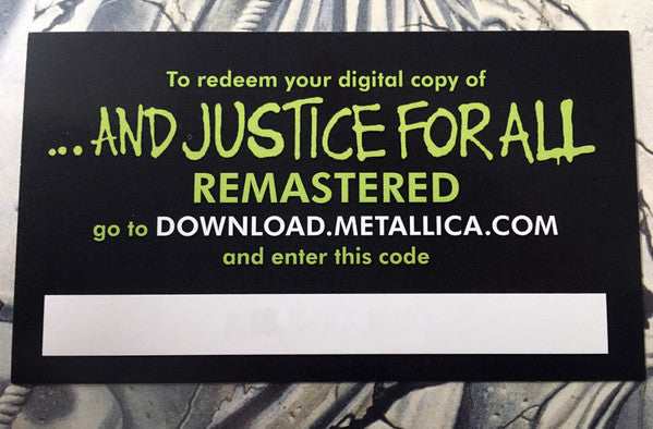 ...And Justice For All | Mint (M) Mint (M) - METAL *COLOR/WALMART*