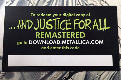 ...And Justice For All | Mint (M) Mint (M) - METAL *COLOR/WALMART*