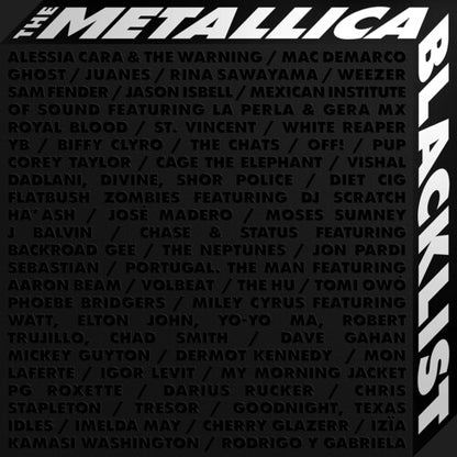 Metallica and Various Artists - The Metallica Blacklist (VINYL 7xLP BOX Blackened BLCKND050-1) | NEW - METAL *NEW/BOX*