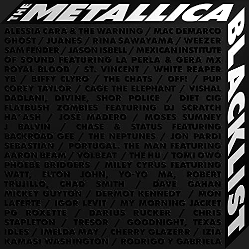 Metallica and Various Artists - The Metallica Blacklist (VINYL 7xLP BOX Blackened BLCKND050-1) | NEW - METAL *NEW/BOX*