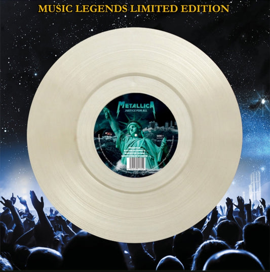 Justice For All (Clear Vinyl) [Import] | Mint (M) Mint (M) - ROCK *SEALED*