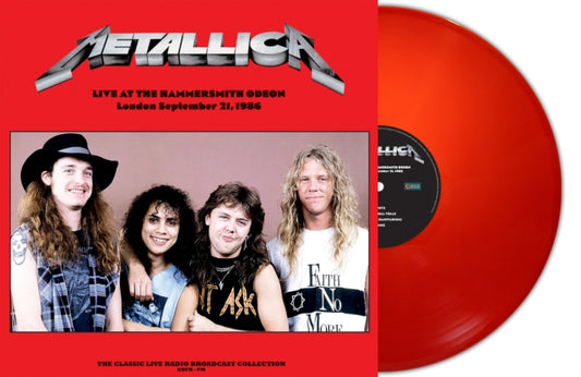 Live at the Hammersmith Odeon, London, September 21st 1986 (180g Red Vinyl Import) | Mint (M) Mint (M) - METAL *COLOR*
