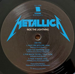 Metallica Ride The Lightning Blackened LP, Album, RE, RM Mint (M) Mint (M)