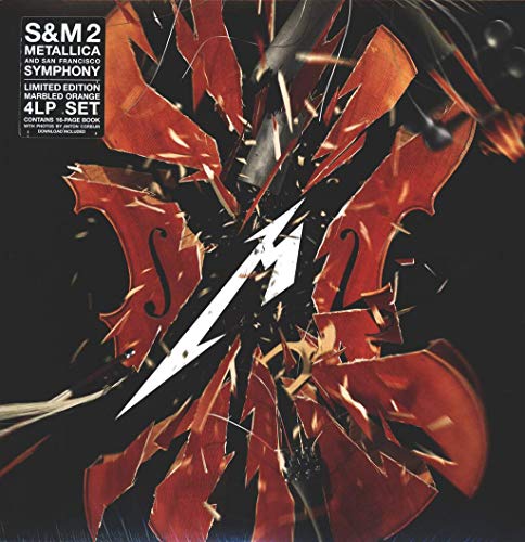 S&M2 (4LP Indie Exclusive | Marbled Orange Vinyl & Booklet) | Mint (M) Mint (M) - METAL *SEALED/COLOR*