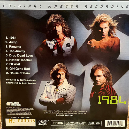 Van Halen - 1984 (MFSL SACD) | Mint (M) Mint (M) - METAL*NEW*