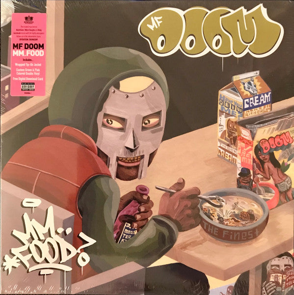 MM..FOOD (IEX: GREEN & PINK VINYL) | Mint (M) Mint (M) - HIP HOP/RAP *SEALED/COLOR*