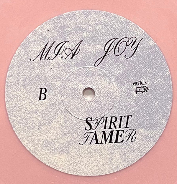 Mia Joy Spirit Tamer Fire Talk LP, Album, Ltd, Pin Mint (M) Mint (M)