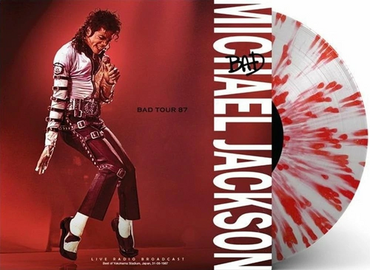 Michael Jackson - Bad Tour 87 (Limited Edition, White & Red Splatter Colored Vinyl) [Import] |