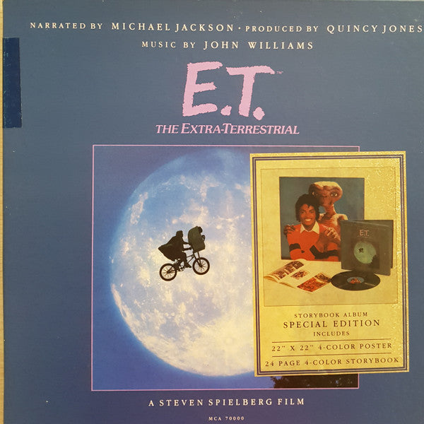 Michael Jackson / John Williams (4) E.T. The Extra-Terrestrial MCA Records LP, Album, S/Edition + Box Near Mint (NM or M-) Very Good Plus (VG+)