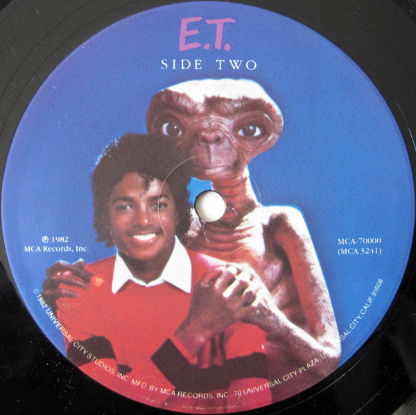 Michael Jackson / John Williams (4) E.T. The Extra-Terrestrial MCA Records LP, Album, S/Edition + Box Near Mint (NM or M-) Very Good Plus (VG+)