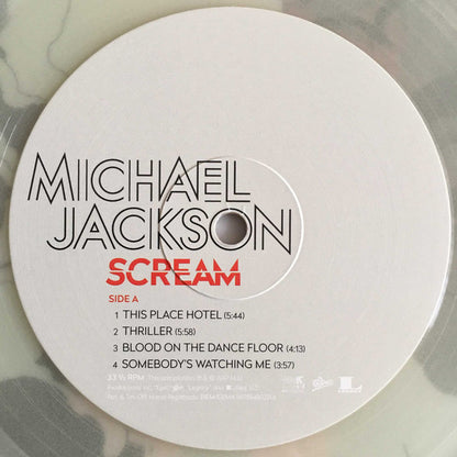 Scream (GLOW IN THE DARK + BLUE SPLATTER VINYL) | Mint (M) Mint (M) - POP *SEALED/COLOR*