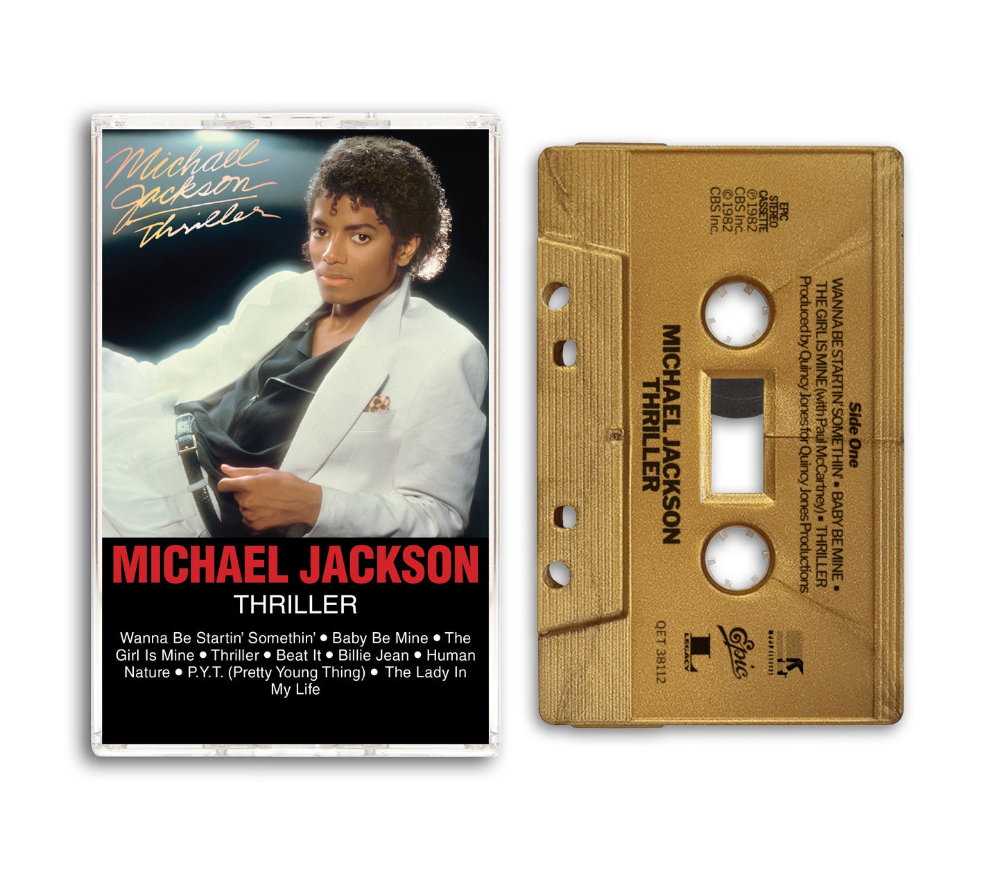 Michael Jackson - Thriller [Gold Metallic Cassette] |