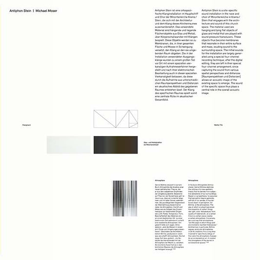 MICHAEL MOSER - Antiphon Stein |