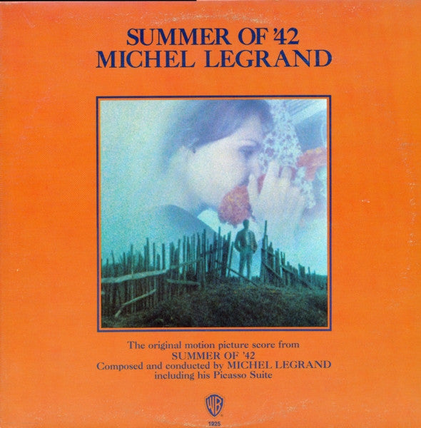 Michel Legrand Summer Of '42 Warner Bros. Records, Warner Bros. Records LP, Album Very Good Plus (VG+) Near Mint (NM or M-)