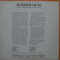 Michel Legrand Summer Of '42 Warner Bros. Records, Warner Bros. Records LP, Album Very Good Plus (VG+) Near Mint (NM or M-)
