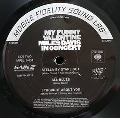 Miles Davis My Funny Valentine - Miles Davis In Concert Mobile Fidelity Sound Lab, Columbia, Sony Music Commercial Music Group LP, Album, Ltd, Num, RE, RM, S/Edition, 180 Mint (M) Mint (M)