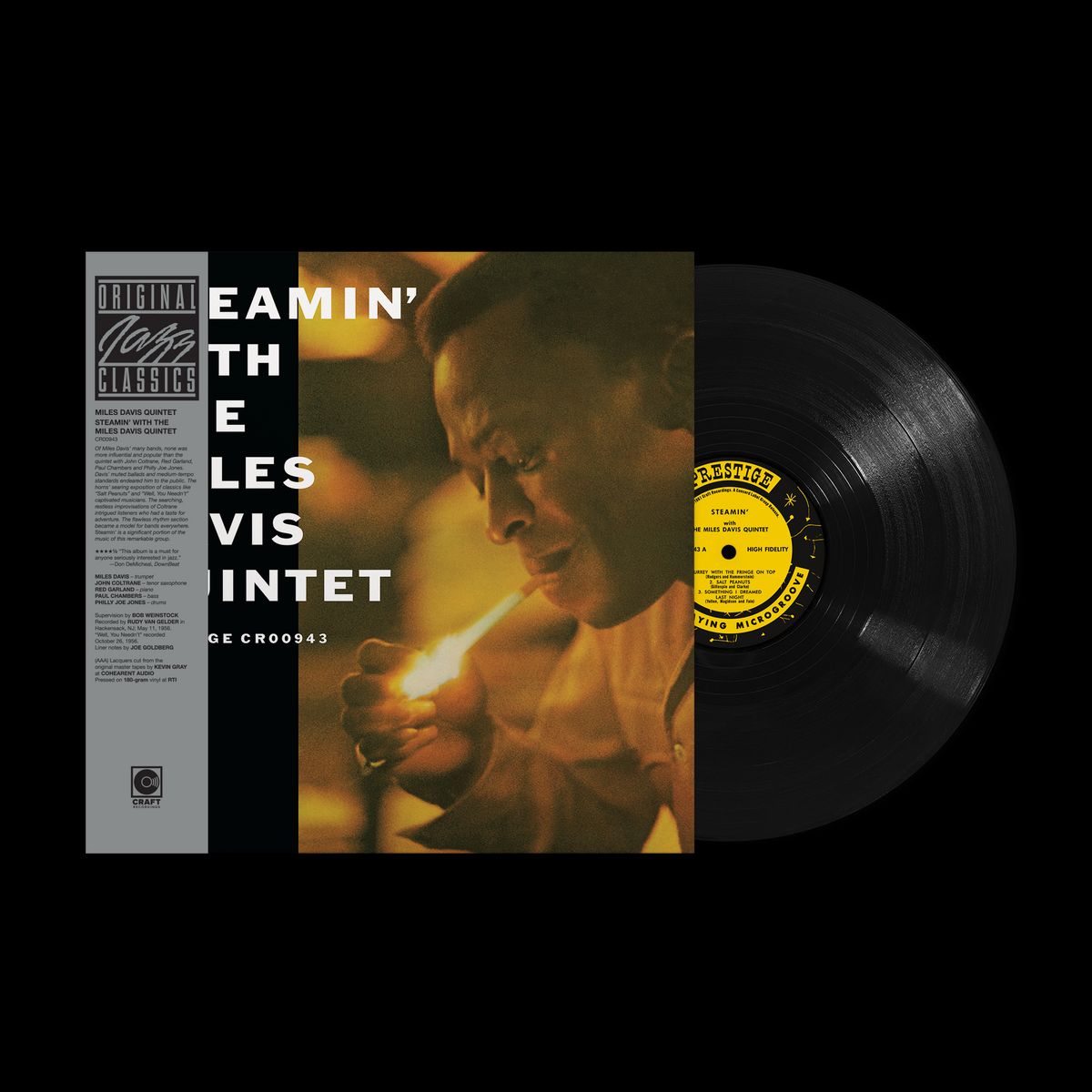 Miles Davis Quintet - Steamin' with the Miles Davis Quintet (Original Jazz Classics Series) (180G) [LP] |