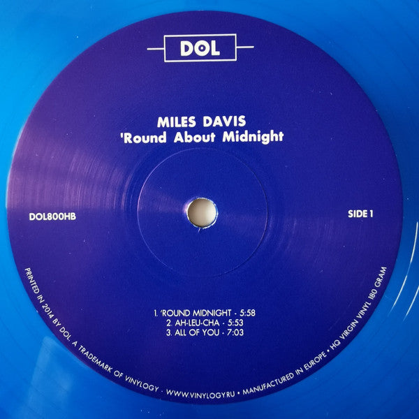 Round About Midnight | Mint (M) Mint (M) - JAZZ *SEALED/BLUE*