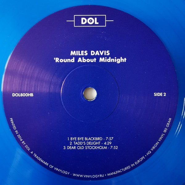 Round About Midnight | Mint (M) Mint (M) - JAZZ *SEALED/BLUE*