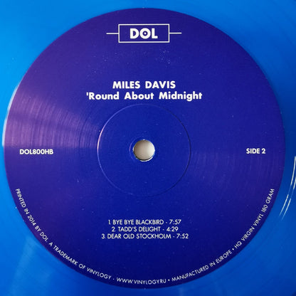 Round About Midnight | Mint (M) Mint (M) - JAZZ *SEALED/BLUE*