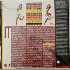 Miles Davis Star People Columbia, Sony Music Commercial Music Group 2xLP, Album, Club, RE, RM, 180 Mint (M) Mint (M)