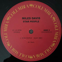 Miles Davis Star People Columbia, Sony Music Commercial Music Group 2xLP, Album, Club, RE, RM, 180 Mint (M) Mint (M)