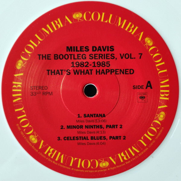 That's What Happened 1982-1985 (The Bootleg Series, Vol. 7) | Mint (M) Mint (M) - JAZZ *COLOR*