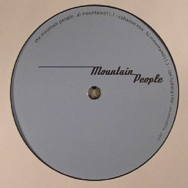 The Mountain People - Mountain 011X (VINYL 12" Mountain People) *RECORD 1 ONLY* | USED Near Mint (NM or M-) Generic - MINIMAL/DUB / USED *NEAR MINT*
