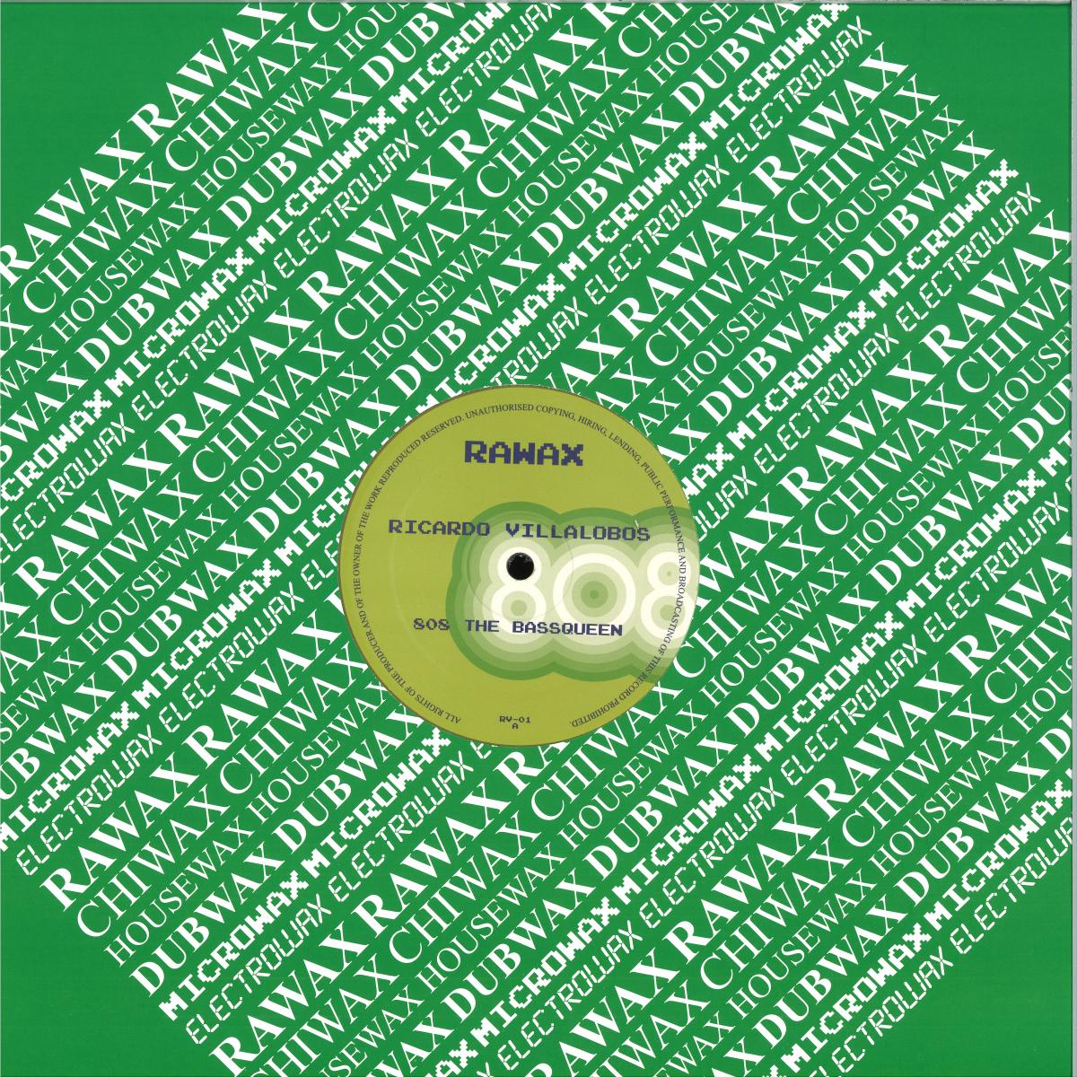 Ricardo Villalobos - 808 The Bassqueen (GOLD VINYL 12" Rawax) | NEW - MINIMAL *NEW/COLOR*