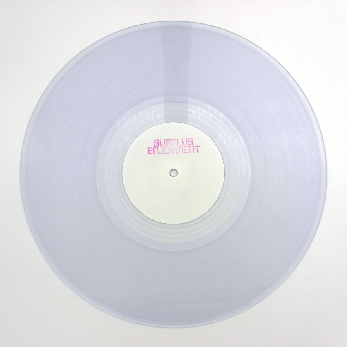 Various - SURPLUS ENJOYMENT (CLEAR VINYL) | Mint (M) Mint (M) - MINIMAL *NEW/COLOR*
