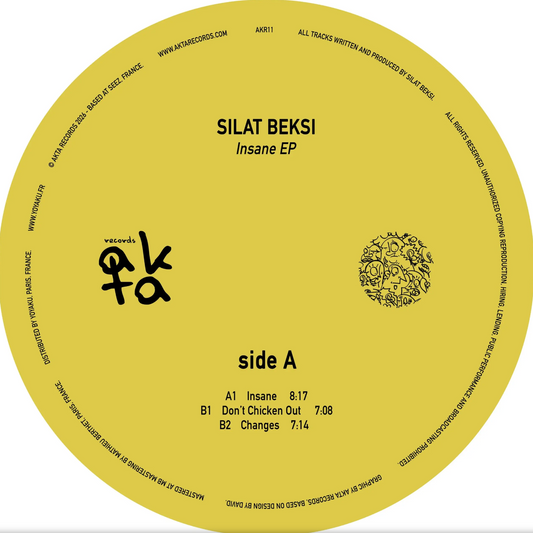 Silat Beksi - (PRESALE 7/11/26) Insane EP (VINYL) | Mint (M) Mint (M) - MINIMAL *NEW*