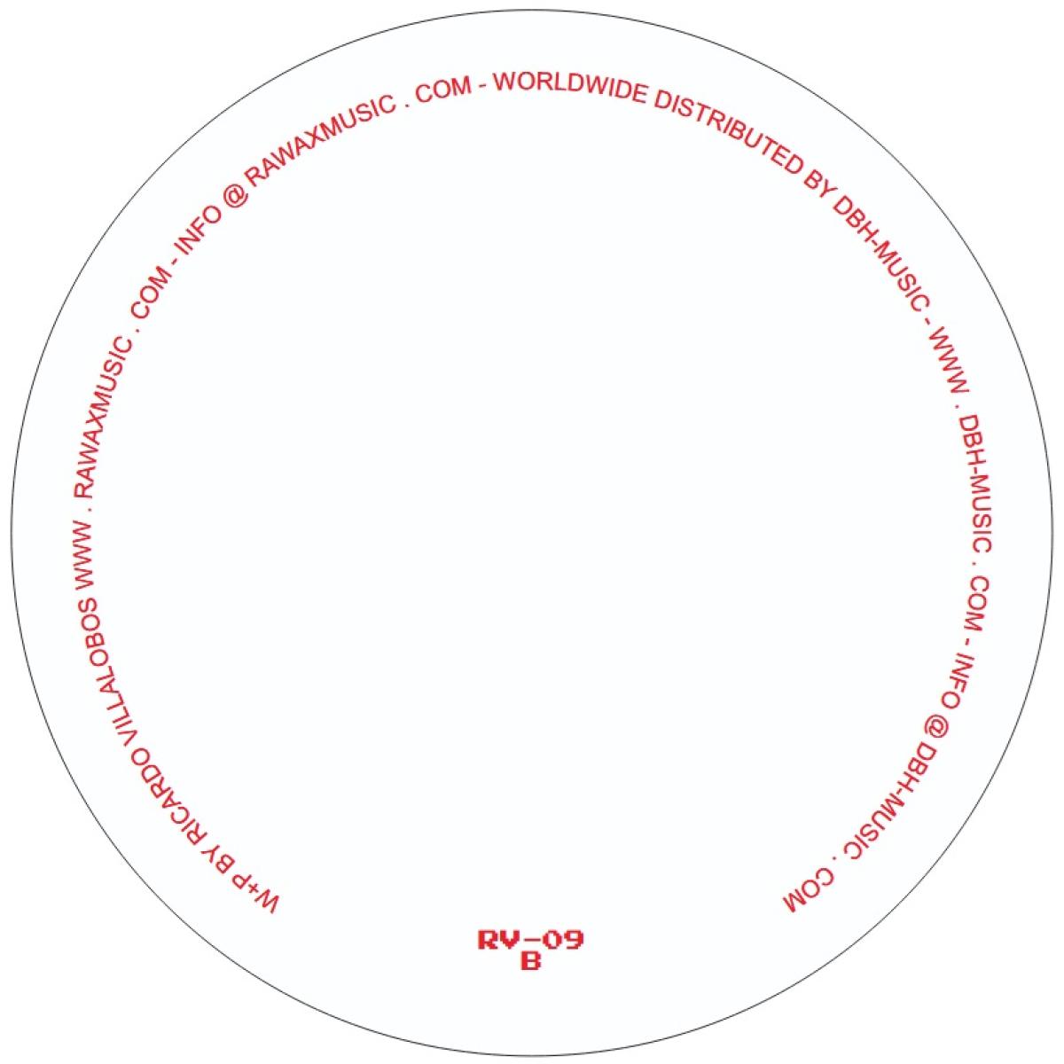 RICARDO VILLALOBOS - (PRESALE 08/10/26) WINGS (VINYL 12" Rawax RV-09 2026) | NEW - MINIMAL *NEW*