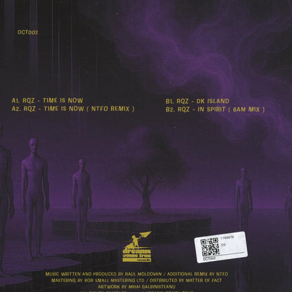 RQZ - (PRESALE 10/9/26) Time is Now (VINYL 12" Dreams Come True) | NEW - MINIMAL *NEW*