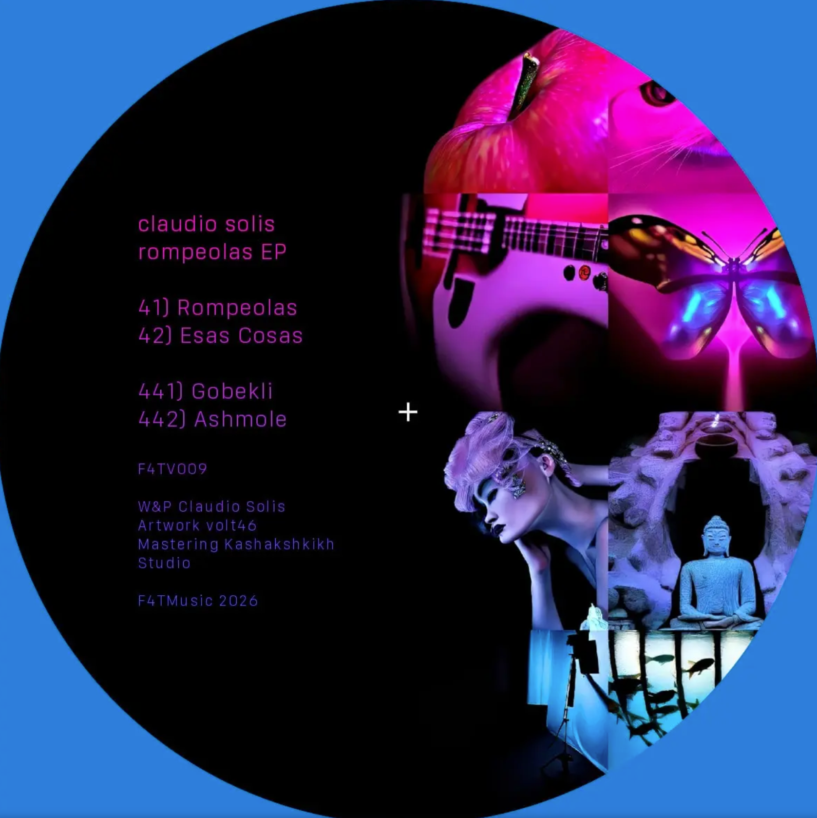 Claudio Solis - (PRESALE 7/10/26) Rompeolas EP (VINYL) | Mint (M) Mint (M) - MINIMAL *NEW*