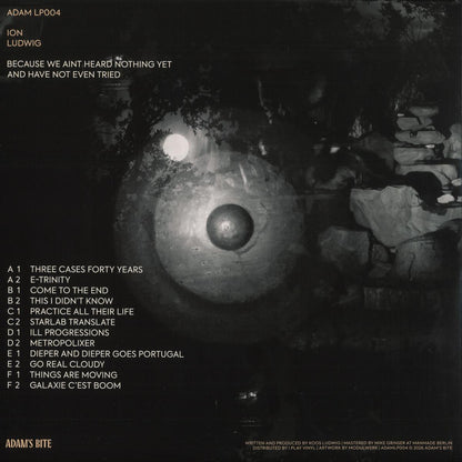 Ion Ludwig - Because We Aint Heard Nothing Yet And Have Not Even Tried (VINYL 3xLP Adams Bite ADAMLP04) | NEW Mint (M) Mint (M) - MINIMAL *NEW*