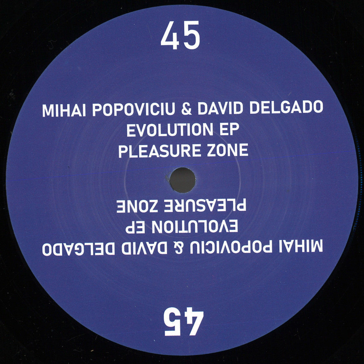 Mihai Popoviciu & David Delgado - Evolution (VINYL 12" Pleasure Zone PLZ045 2025) | NEW - MINIMAL *NEW*