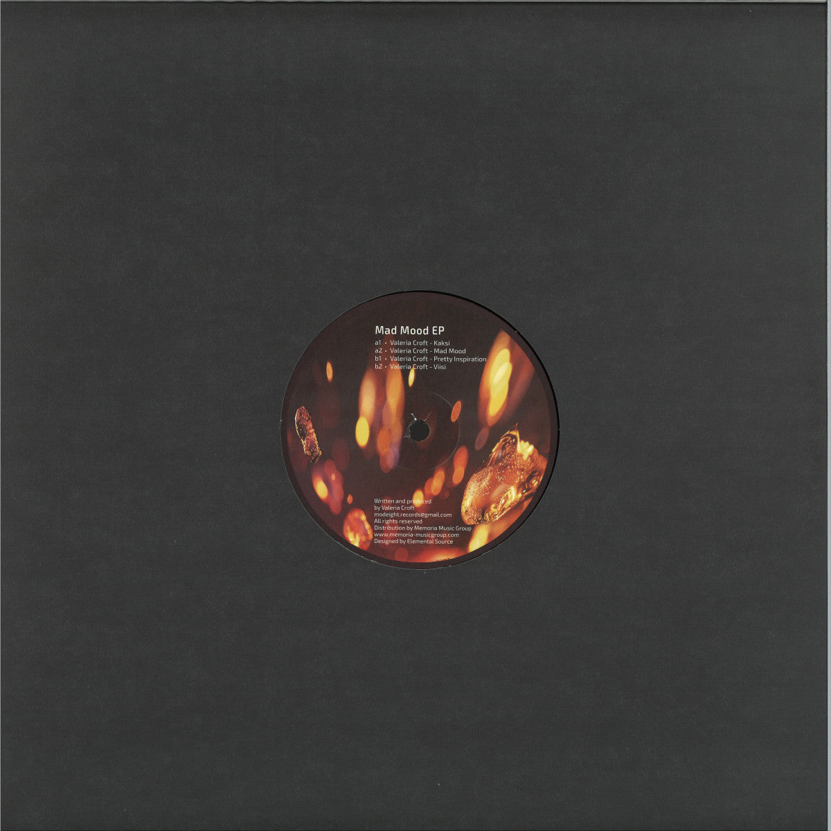 Valeria Croft - Mad Mood (VINYL 12" Modeight) | NEW - MINIMAL *NEW*