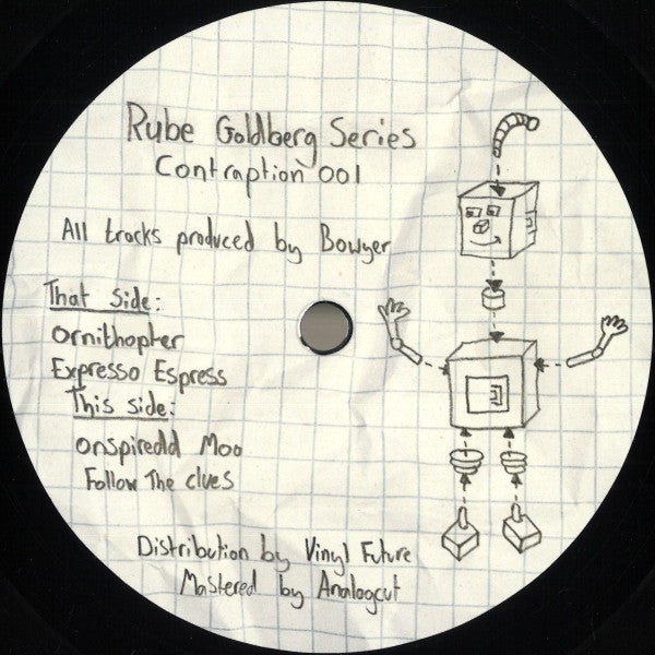 Contraption 001 (12") | Mint (M) Generic - MINIMAL *NEW*