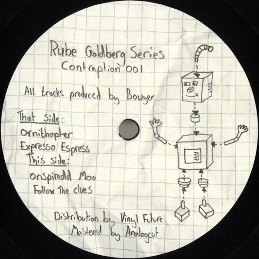 Contraption 001 (12") | Mint (M) Generic - MINIMAL *NEW*