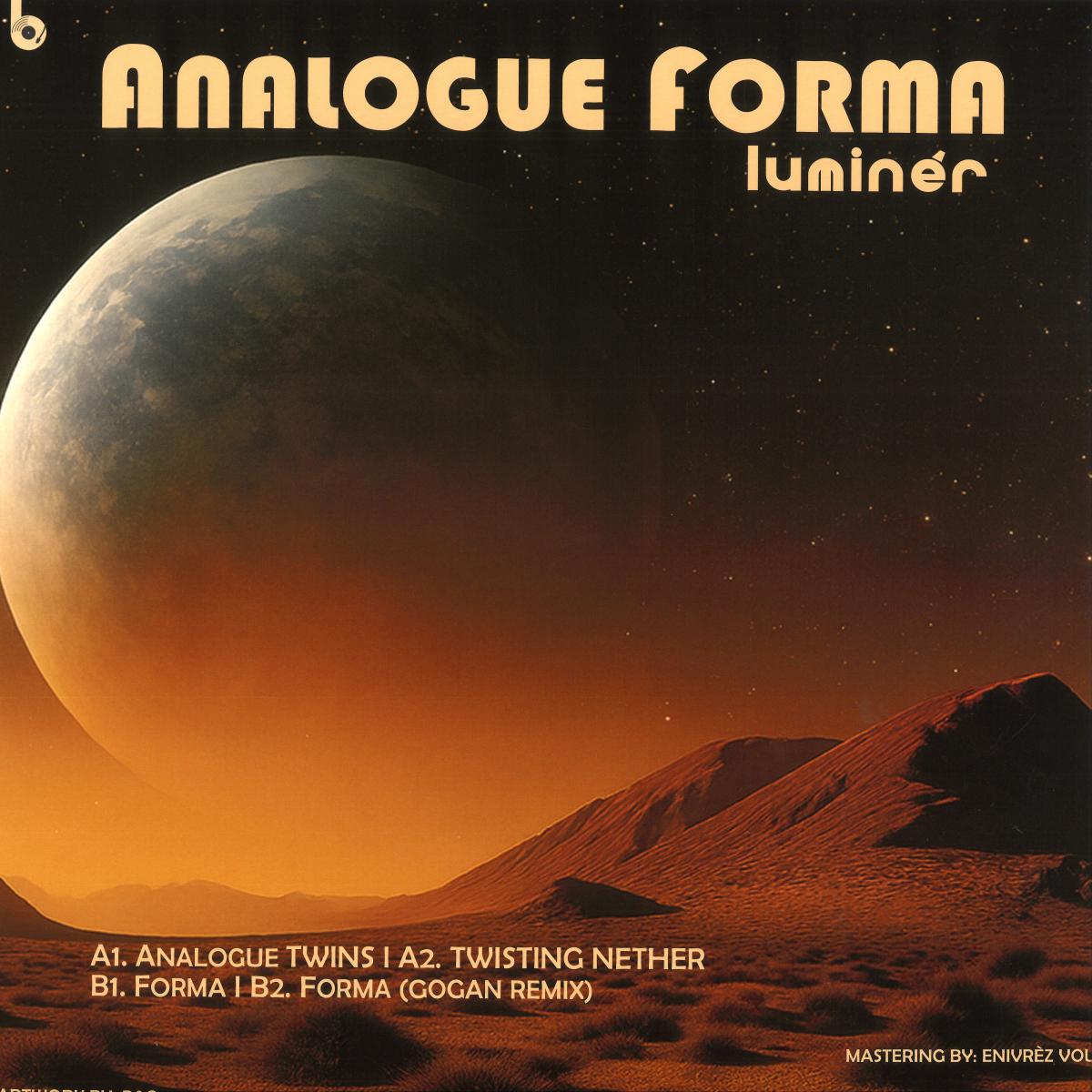 Luminér - (PRESALE 10/9/26) Analogue Forma (VINYL 12" Bosom LTD) | NEW - MINIMAL *NEW*