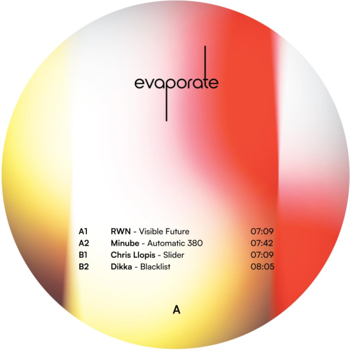 Various - (PRESALE TBD) ZFV002 (VINYL 12" Evaporate 蒸發) | NEW - MINIMAL *NEW*
