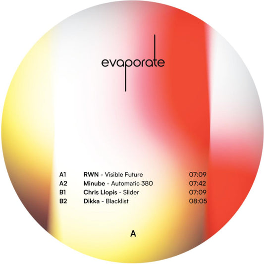 Various - (PRESALE TBD) ZFV002 (VINYL 12" Evaporate 蒸發) | NEW - MINIMAL *NEW*