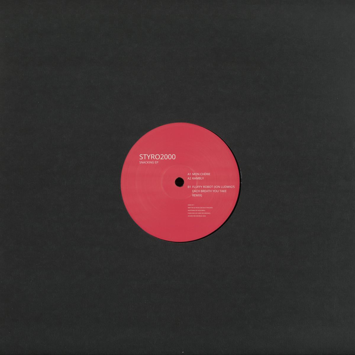 Styro2000 - Snacking (VINYL 12" Daro) | NEW - MINIMAL *NEW*