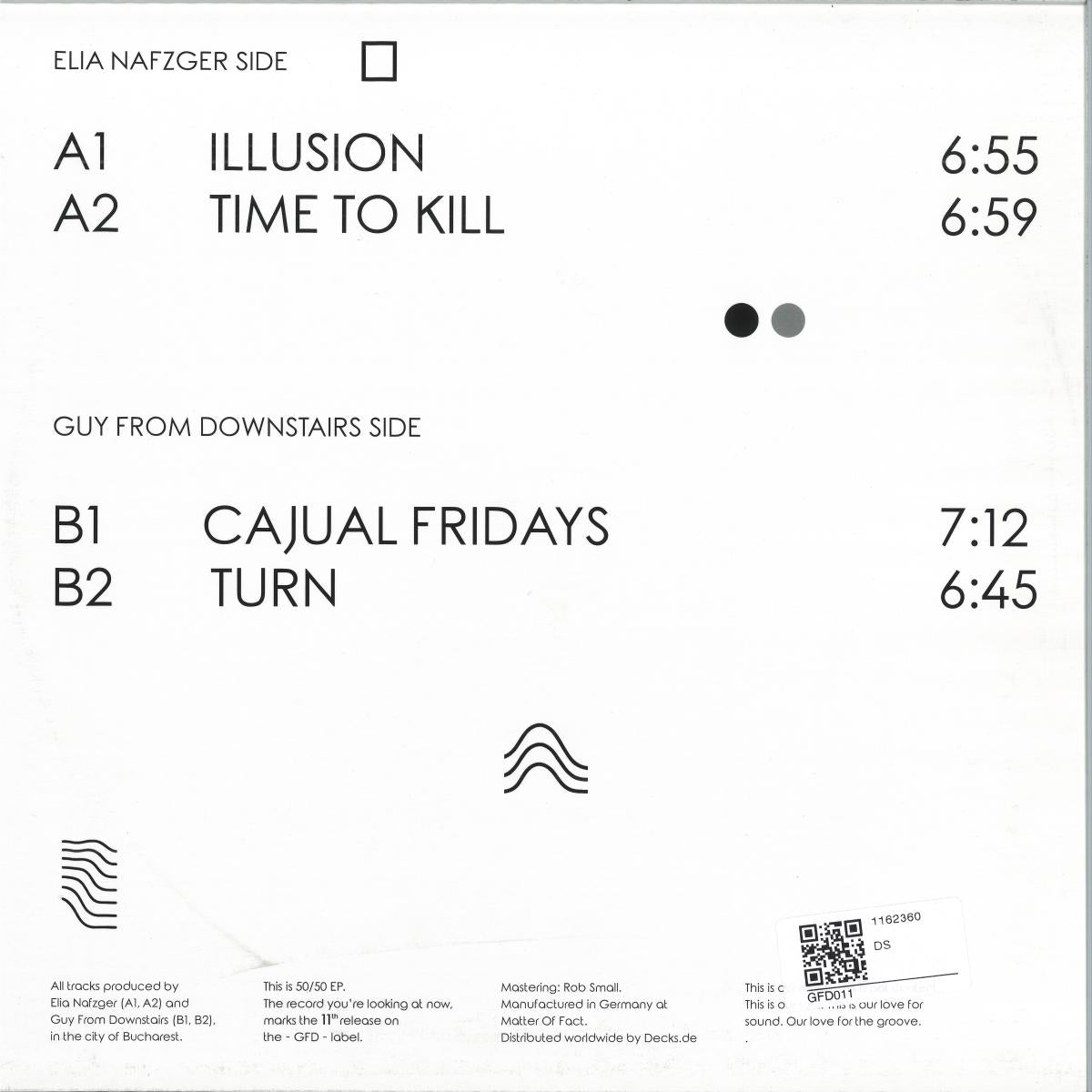 Elia Nafzger / Guy From Downstairs - 50/50 (VINYL 12" Guy From Downstairs) | NEW - MINIMAL *NEW*