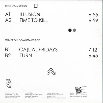Elia Nafzger / Guy From Downstairs - 50/50 (VINYL 12" Guy From Downstairs) | NEW - MINIMAL *NEW*