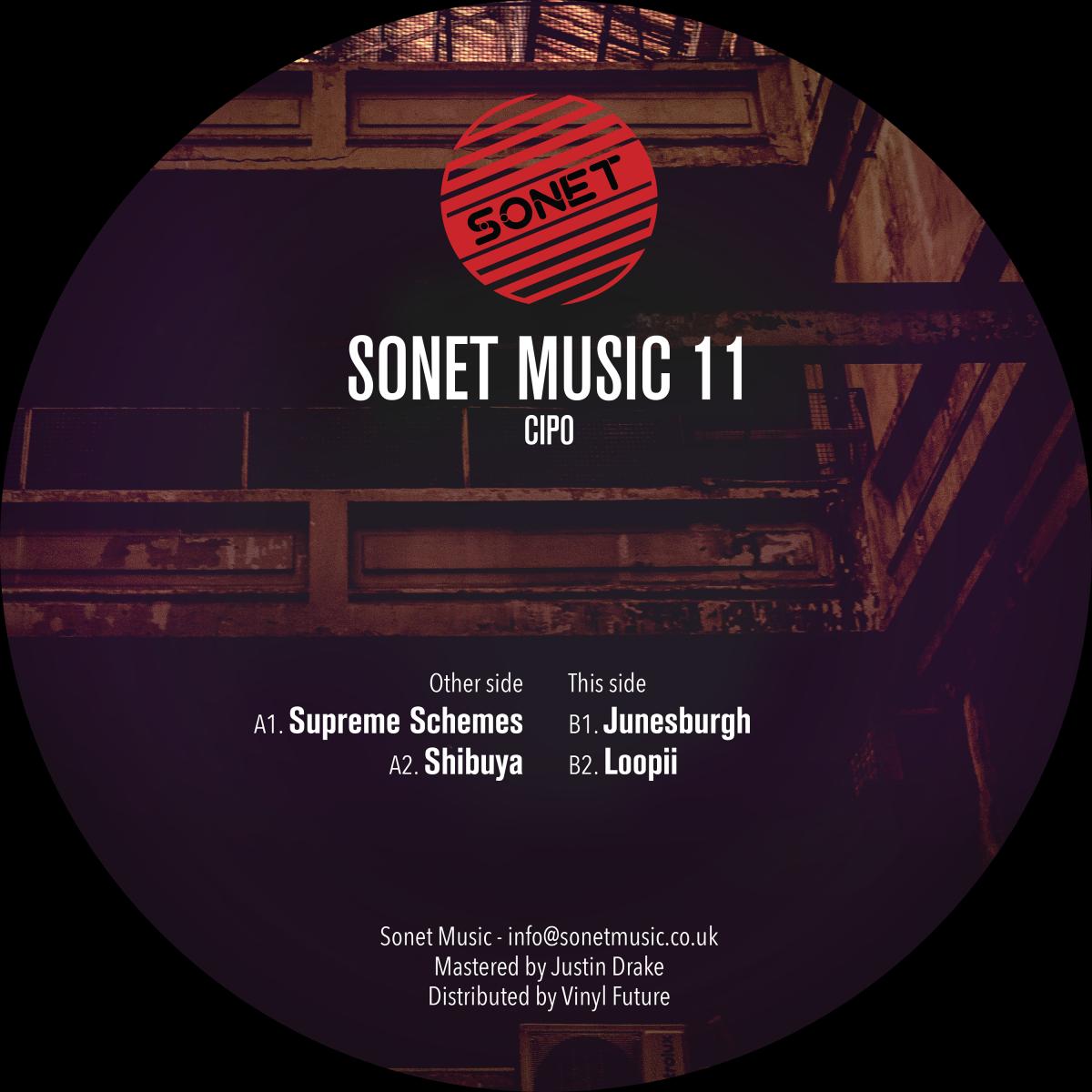 Cipo - (PRESALE TBD) Sonet 011 (VINYL 12" Sonet) | NEW - MINIMAL *NEW*