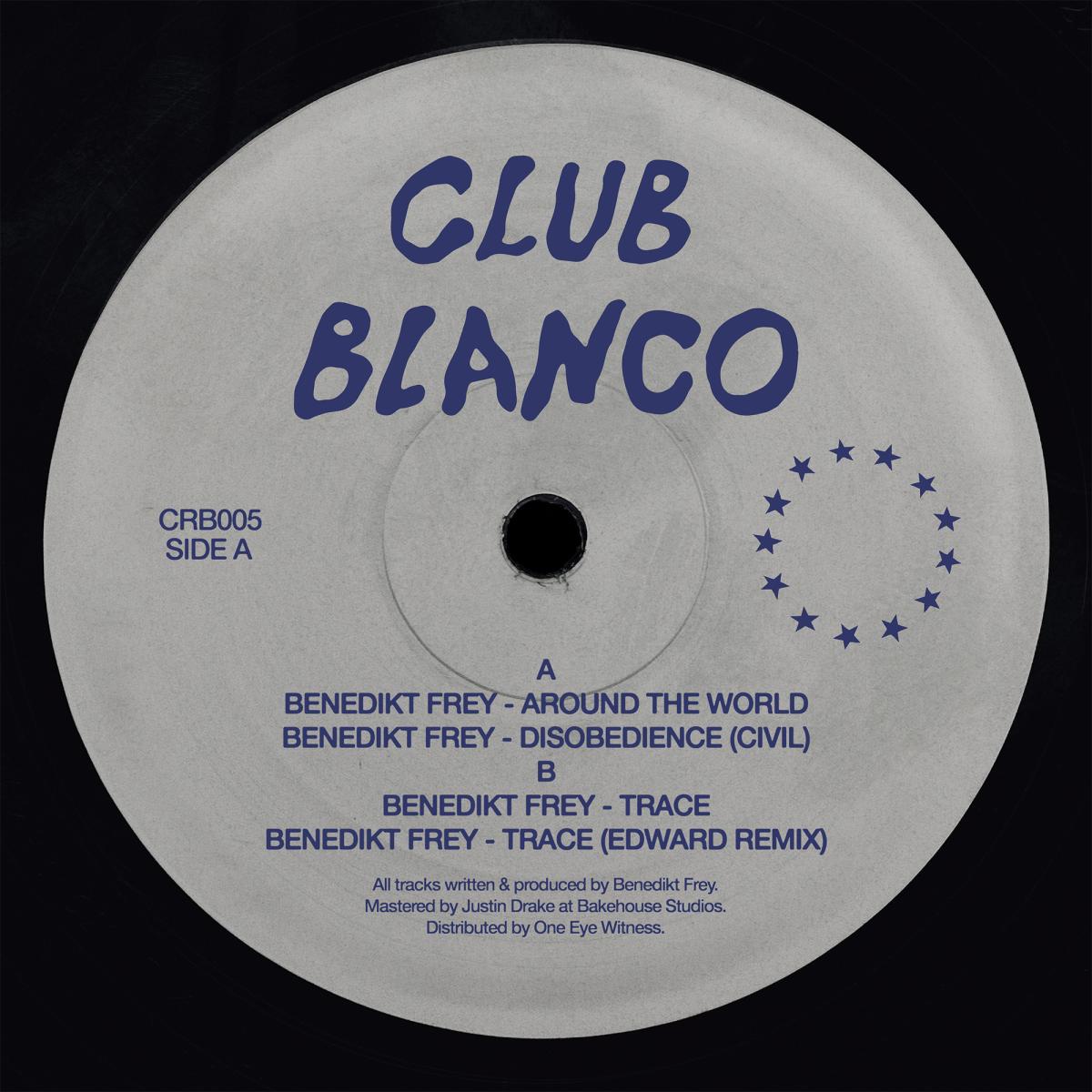 Benedikt Frey - (PRESALE 11/20/26) Detours (VINYL 12" Club Blanco) | NEW - MINIMAL *NEW*