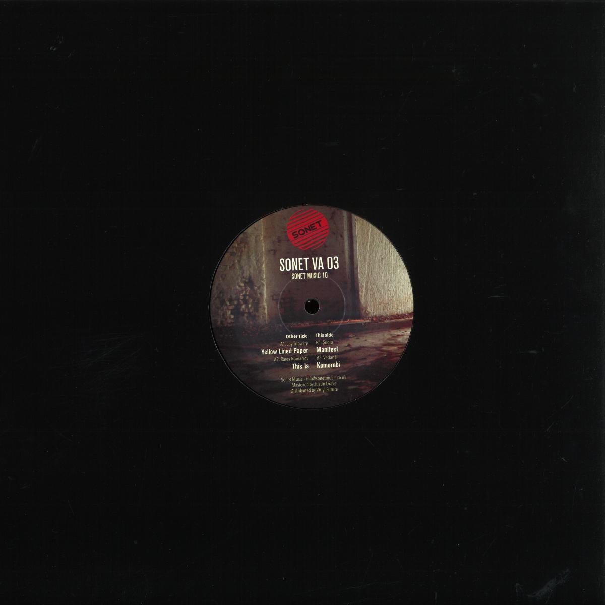 Various Artists - Sonet VA 03 (VINYL 12") | Mint (M) Mint (M) - MINIMAL *NEW*