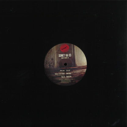 Various Artists - Sonet VA 03 (VINYL 12") | Mint (M) Mint (M) - MINIMAL *NEW*